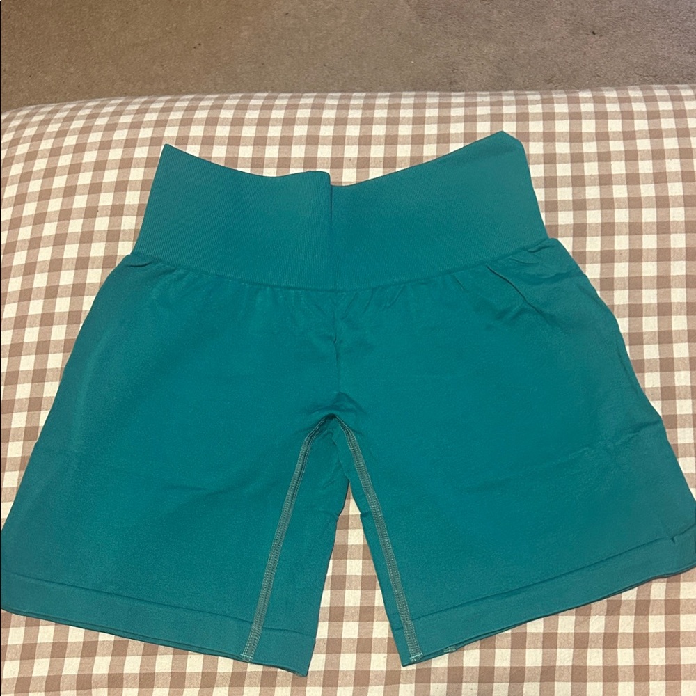 NVGTN Teal Athletic Shorts